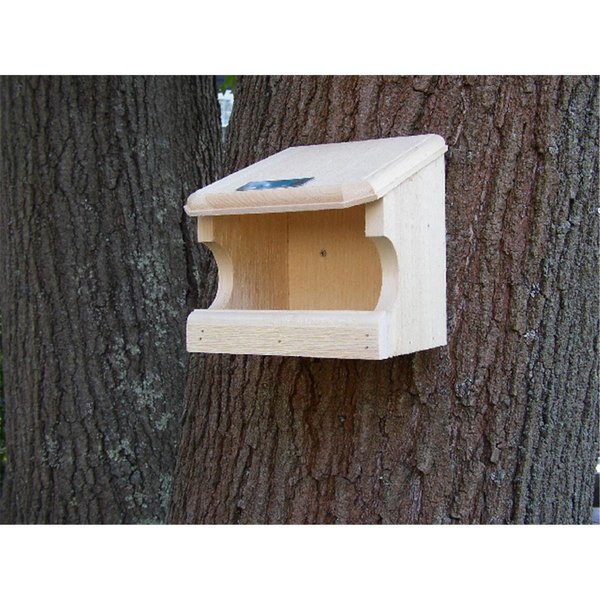 Coveside Coveside 10030 9.25" Nesting Perch Birdhouse - White Pine 10030